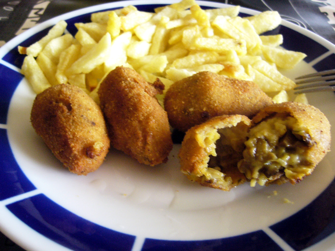 Croquetas de boletus